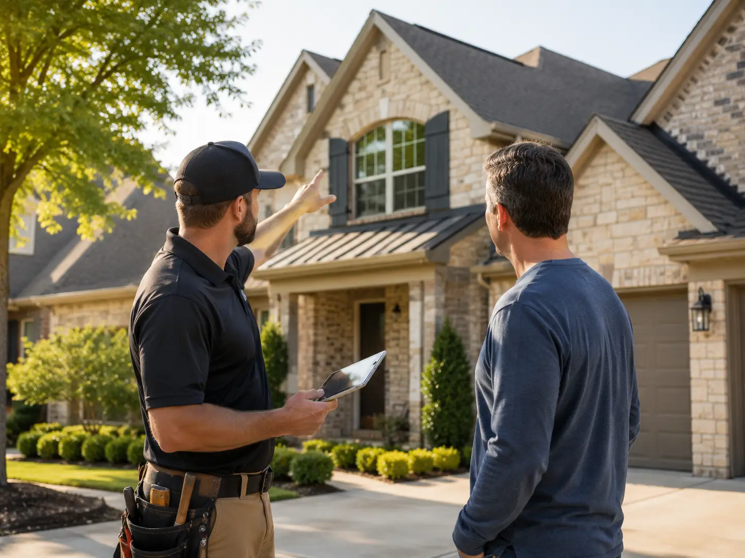 Photo-documented roof inspection service in Dallas